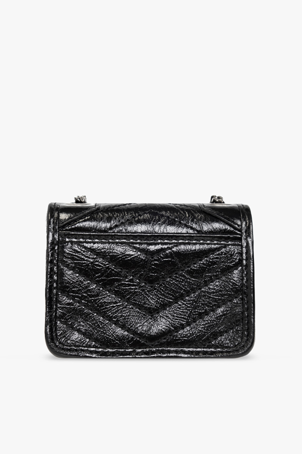 【SAINT LAURENT】Niki AirPods ホルダー ショルダーバッグ Saint Laurent Niki Airpods Holder Micro Bag| LN-CC